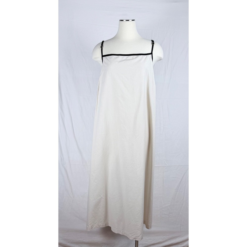 Ava and Viv Shift Dress Sleeveless 3X Cotton Lightweight Beach Coastal Summer